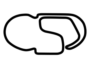 Charlotte Motor Speedway Roval Course Decal (Updated)