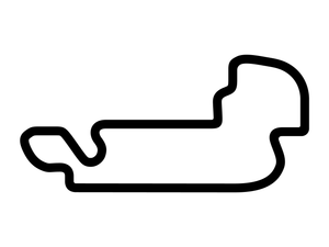 Indianapolis Motor Speedway Alternate Road Course Circuit Decal