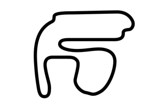 Rockingham International Super Sports Car Circuit Decal