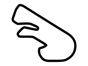 Pocono Int'l Raceway South East Option 3 Course Decal