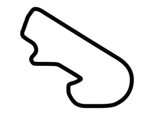 Pocono Int'l Raceway South East Option 5 Course Decal