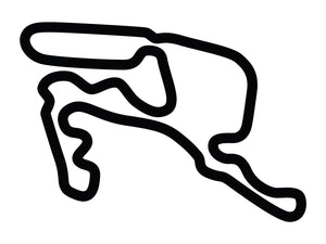 Summit Point Raceway Shenandoah Circuit Bike Decal