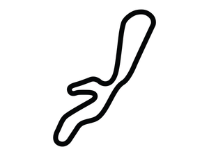 Qlispé Raceway Park Short Road Course Decal