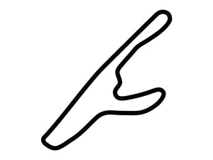 Virginia International Raceway South Course Decal