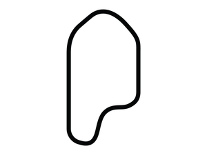 The Podium Club South Course with Chicane Decal