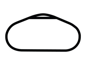 Daytona International Speedway Tri-Oval Decal