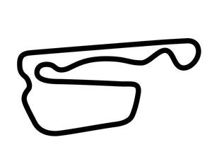 Adams Motorsports Park Time Attack Course Decal