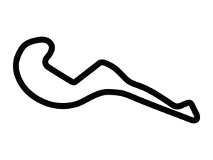 Atlanta Motorsports Park Course Variant 3 Decal