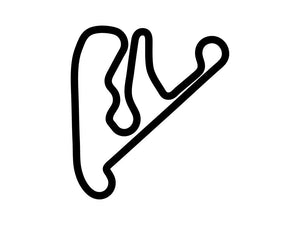Rudskogen Motorsenter Circuit Decal